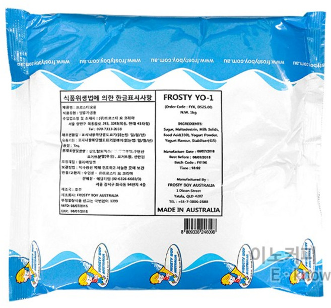 프로스티보이 YO-ONE 요거트파우더(1kg) 분말, 1개입, 1개, 1kg