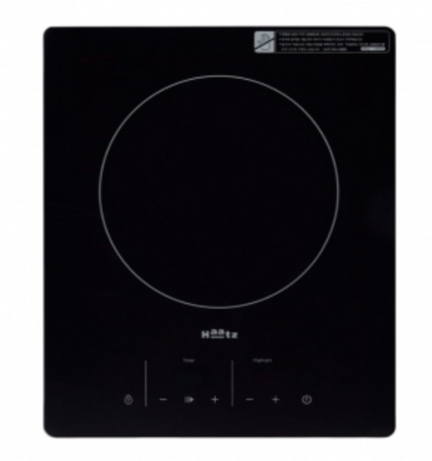 하츠 빌트인 전기쿡탑 1구 HEC-1050SH 씽크대 매립형 하이라이트 전기렌지원룸 오피스텔