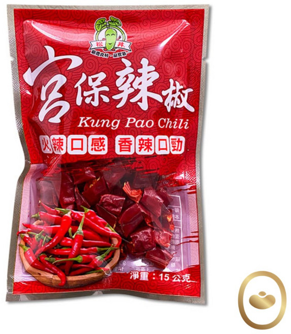 松井 宮保辣椒乾辣椒, 1個, 松井宮保辣椒15g