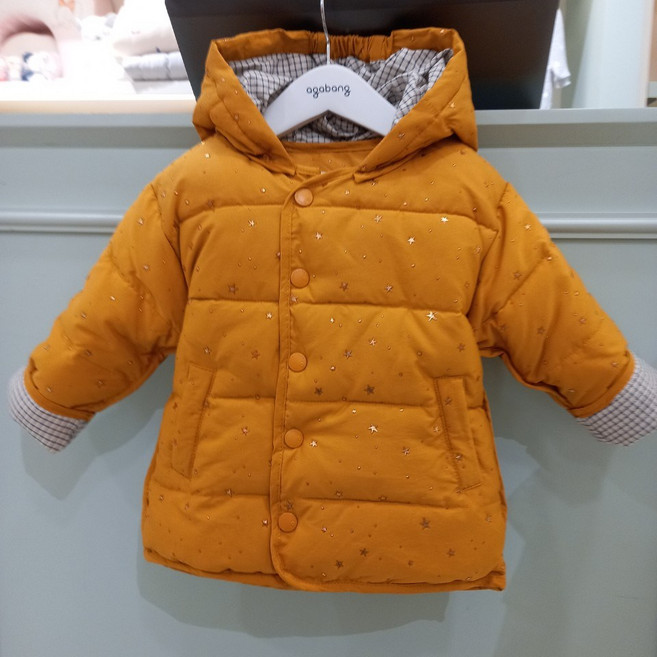 아가방 50%세일~ 반짝 별들이 빛나요~~편안하게 입을수있는 웰론패딩돕바 ~꽃샘추위하는 봄에도 ~