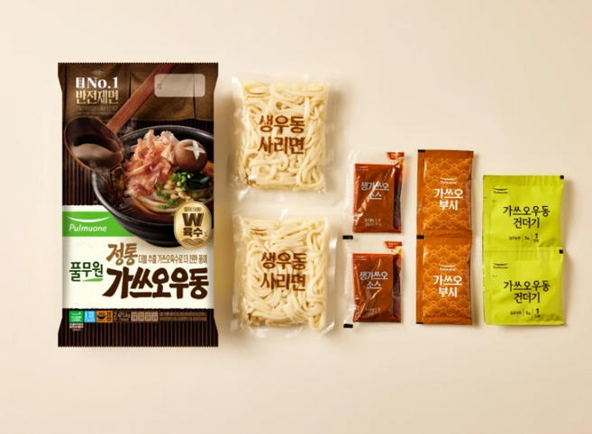 [풀무원] 반전제면 정통가쓰오우동, 2개, 471.6g