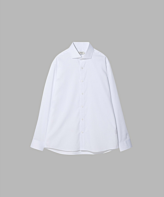 STCO 에스티코 [폼] 고밀도 텐셀 트윌 와이드 카라 클래식핏 드레스 셔츠 화이트 65WZSDSCSW NC청주점