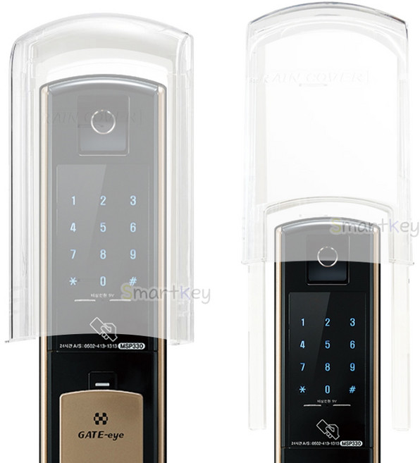 도어락 레인커버 빗물가리개, RC1레인커버(화이트), 1개