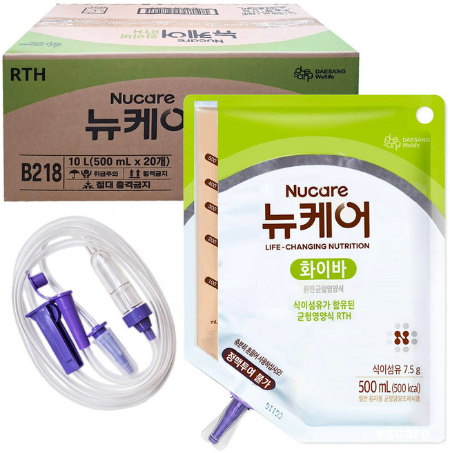 대상 뉴케어 화이바 RTH 500mL 20개입, 20개