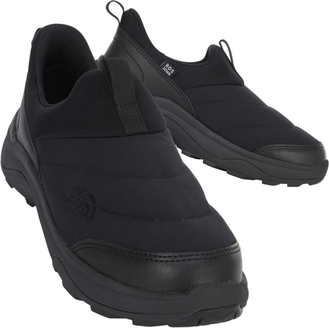 [매장판] 노스페이스 방한화 다운 슬립온 남녀공용 겨울 운동화 블랙 NS86R61A