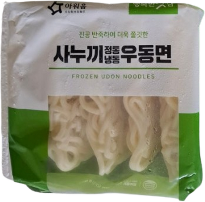 아워홈 정통 냉동 사누끼 우동면 사리, 8개, 1.15kg