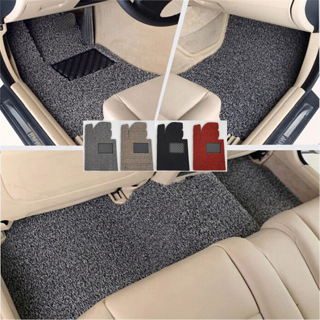 레이밴 전용 코일매트 카매트 확장일체형 프리미엄원단, 레이밴 1열 운전석+조수석, 그레이, 기아