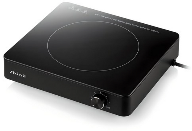 신일 인덕션 레인지 블랙 1구, SHINIL SHL - BL12CP, 일반형