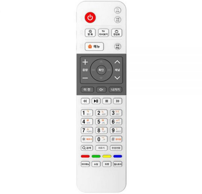 KSTB6188 셋톱박스 리모컨, KT 정품 지니 TV 리모컨 B114