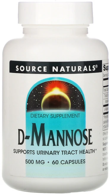 소스내츄럴스 D-매노스 500mg 캡슐, 60정, 1개 - 쿠팡