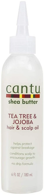칸투 시어 버터 헤어 & 두피 오일 티 트리 호호바, 1개, 180ml - 쿠팡