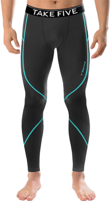 테이크파이브 남자 기능성 긴바지 스포츠 이너웨어 타이즈 레깅스 그레이