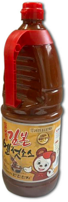 반찬단지 김본 멜젓소스 2kg, 4개