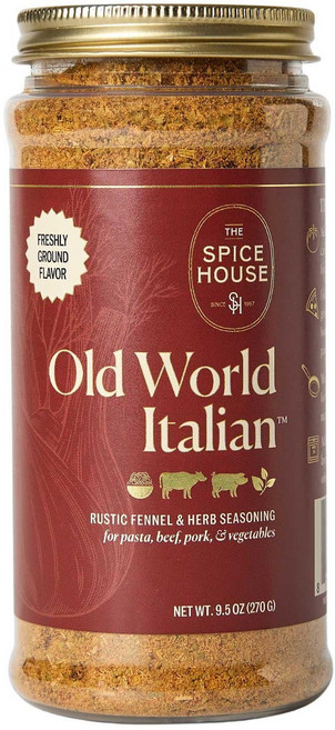 올드 월드 이탈리안 루스틱 펜넬 & 허브 시즈닝 정통 이탈리아 향신료 블렌드, 1개, 270g