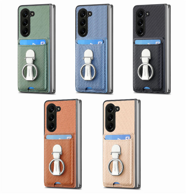 갤 겔럭시 폴드6 fold6 메탈 핑거링 카드수납 케이스