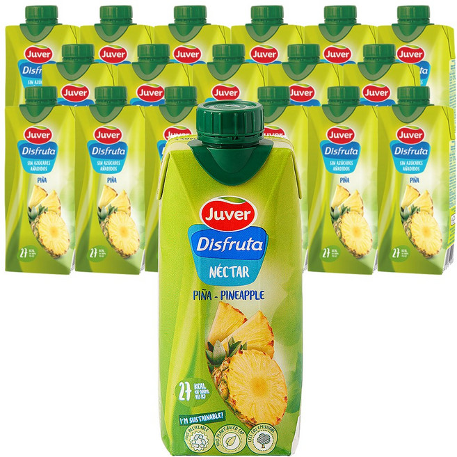 후버 디스프루타 파인애플 주스, 18개, 330ml