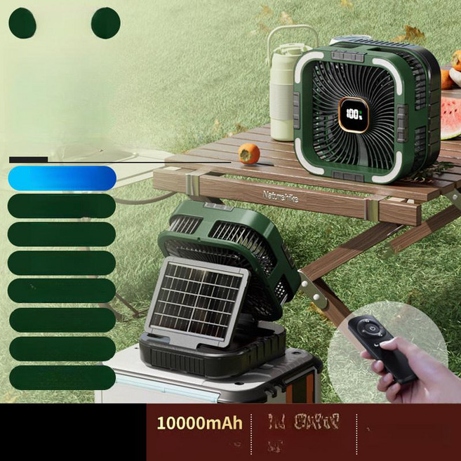 채움픽(채움마켓) 캠핑에어컨 실외기없는 에어컨 차박 태양광 벽걸이, 플러스 리모컨 에디션 23시간 3색조명 A, 0mAh