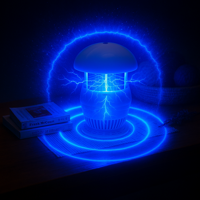 제로버그 가정용 포충기 캠핑 벌레퇴치 LED 퇴치기 무선 퇴치기