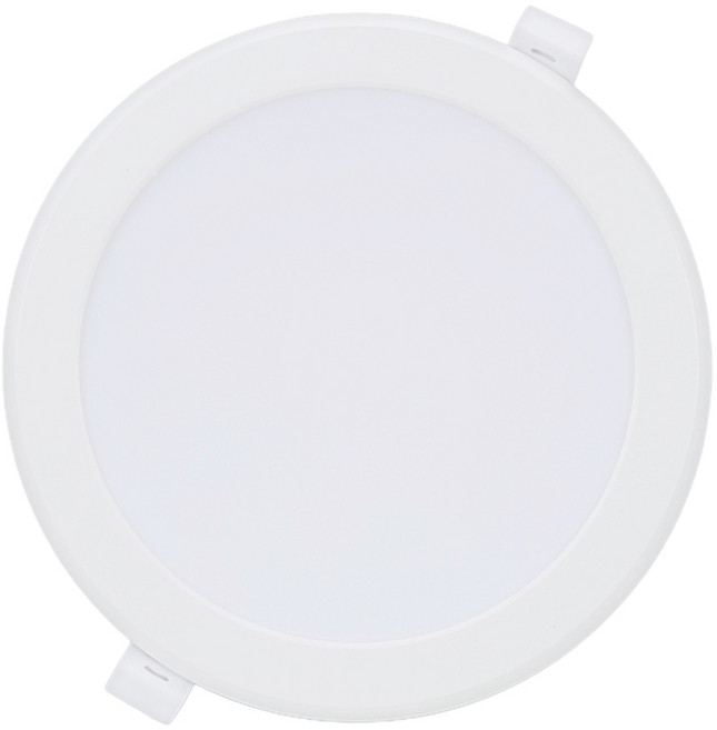 LED 원형 15W 6인치 다운라이트 주광색 전구색 매입등, 주백색(아이보리빛, 1개