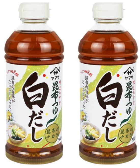 야마사 다시마쯔유 시로다시 (백다시) 500ml x 2개