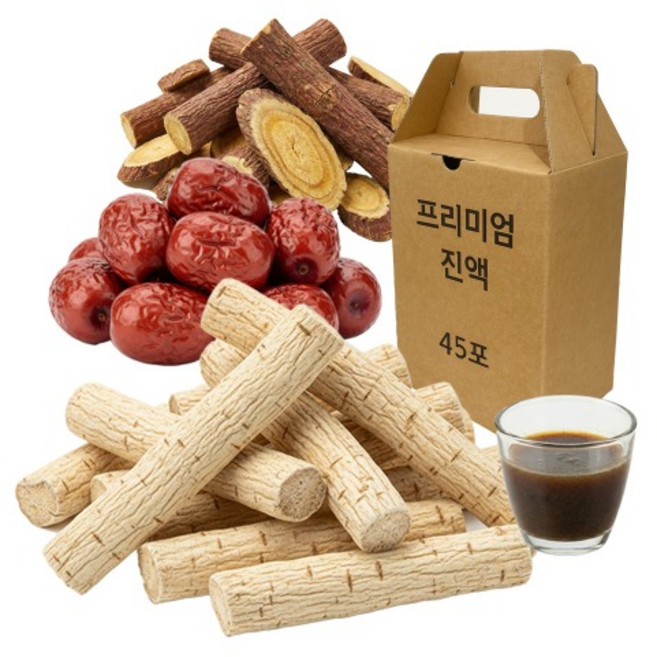 도라지 진액 엑기스 국산 원료 100% 선물세트, 45개, 110ml