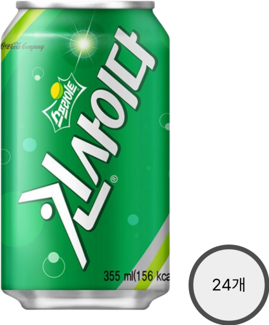 킨사이다 355CAN 24입, 355ml, 24개