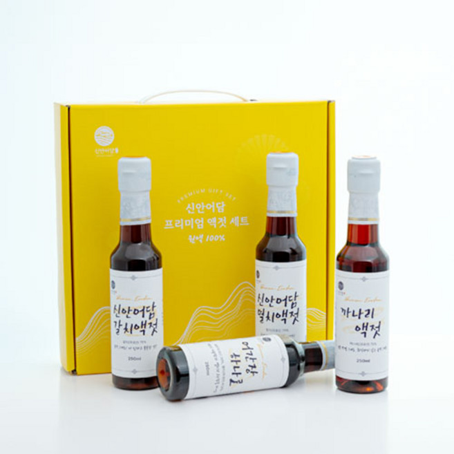 신안어담 액젓세트 4종 원액의 깊은 맛, 단품