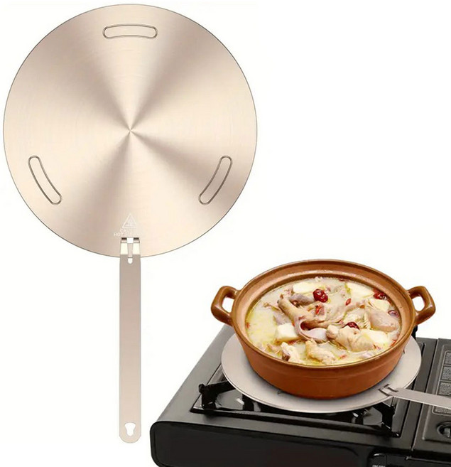 인덕션 가열판 호환 열판 인덕터 열전도 플레이트, 일반형, 열전도판 16cm