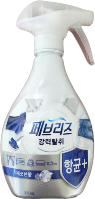 페브리즈 섬유탈취제 강력탈취 항균플러스 깨끗한향 본품, 11개, 370g, 370ml
