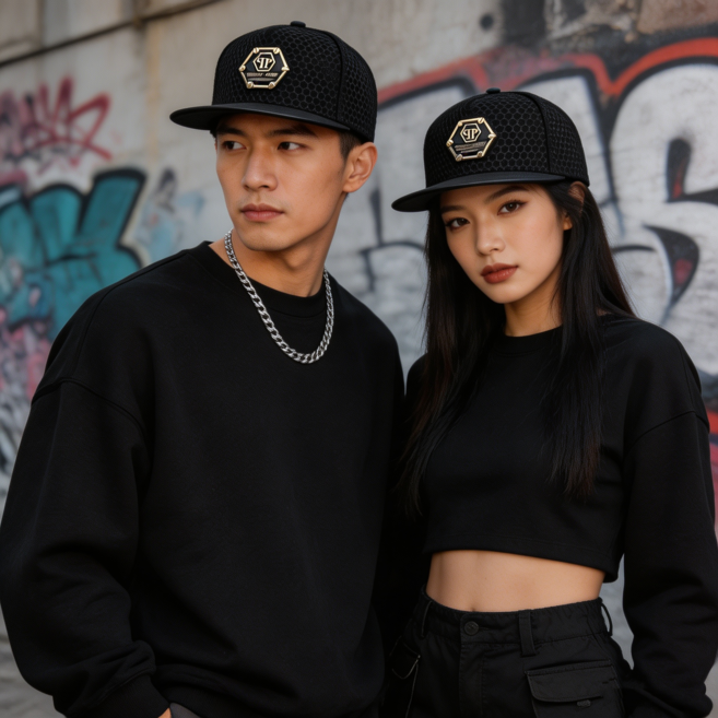 코어루크리에이티브 명품핏 망사디자인 일자챙 메쉬 힙합 모자 대두 스냅백 snapbackcap