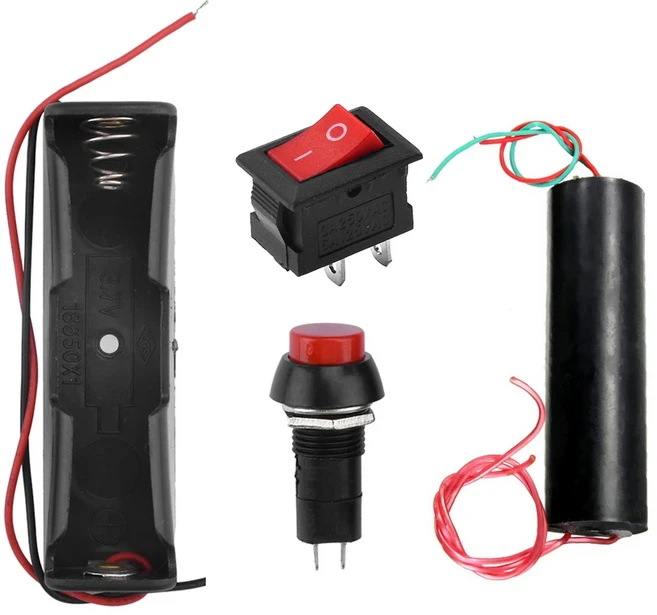 DC3.7 ~ 6V 1000 kV 고전압 발생기 부스트 스텝 업 전원 모듈 3.6-4.8A 인버터 아크 펄스, 02 1000KV - a set
