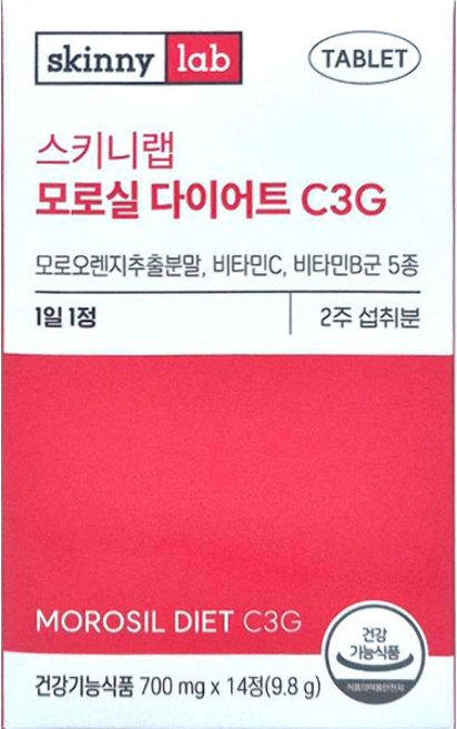 스키니랩 모로실 다이어트 C3G, 14정, 1개