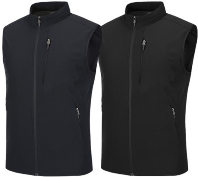 [1+1] 남성 춘추 방수방풍 아웃도어 멀티 조끼 SWV4 봄 가을 기능성 골프 등산 스포츠 레져 봄 가을