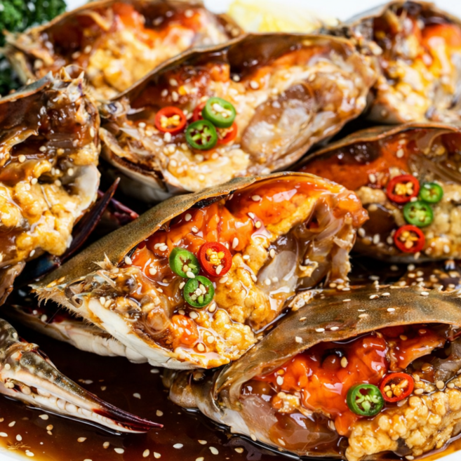 국내산 알배기 암꽃게 간장게장, 2kg, 1개