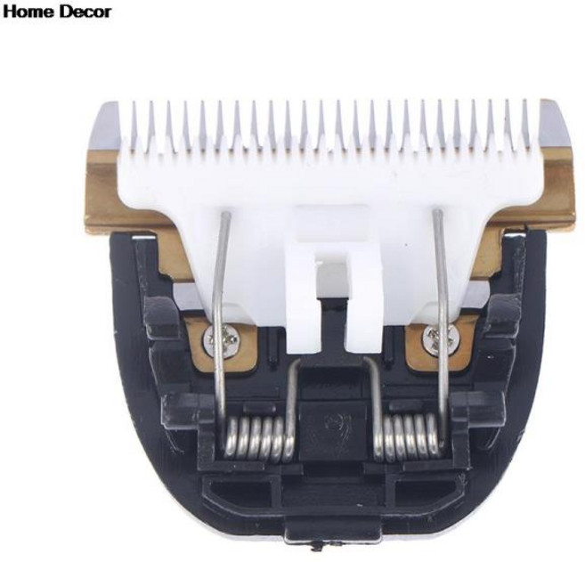 세라믹 티타늄 교체 클리퍼 블레이드 커터 헤어 그루밍 트리머 헤드 면도기 범용 액세서리 제품, 01 Black, 01 Black, 1. Onesize