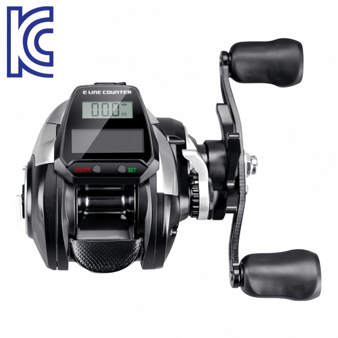 낚시 스피닝릴 초경량 전동릴 디지털 수심측정 민물 바다 겸용 릴 베이트릴 낚시릴 입문자용 낚시용품, 오른손