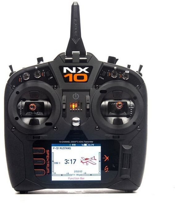 Spektrum NX10 10-Channel Transmitter Only 조종기, 모드1, 1개