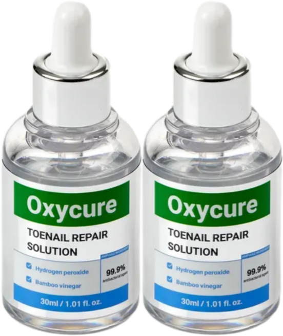 옥시큐어 문제성손톱발톱 솔루션, 30ml, 2개, 1개입