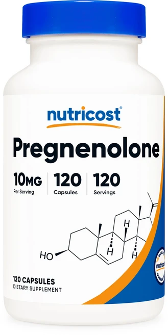 뉴트리코스트 프레그네놀론 10mg 캡슐, 상품선택, 1개, 120정 - 쿠팡