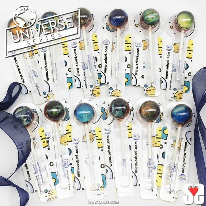 행성캔디 낱개 1개 우주 행성 플래닛 아트캔디, 금성(치즈), 19g