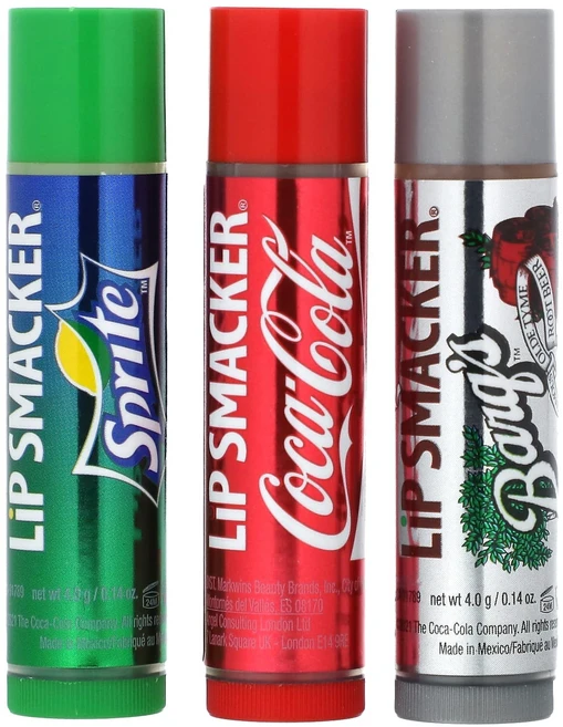 립 스매커 코카콜라 립밤 3개입 세트 각 4g (0.14oz) LPS-31336 - 쿠팡