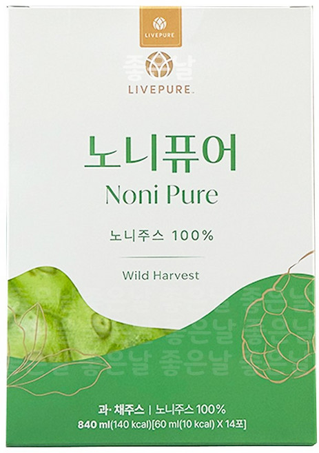 리브퓨어 노니 퓨어 병, 750ml, 1개