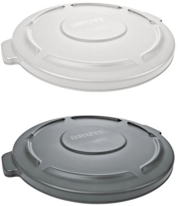 코스트코 러버메이드 브루트 뚜껑 37L 용 x 2개, 그레이