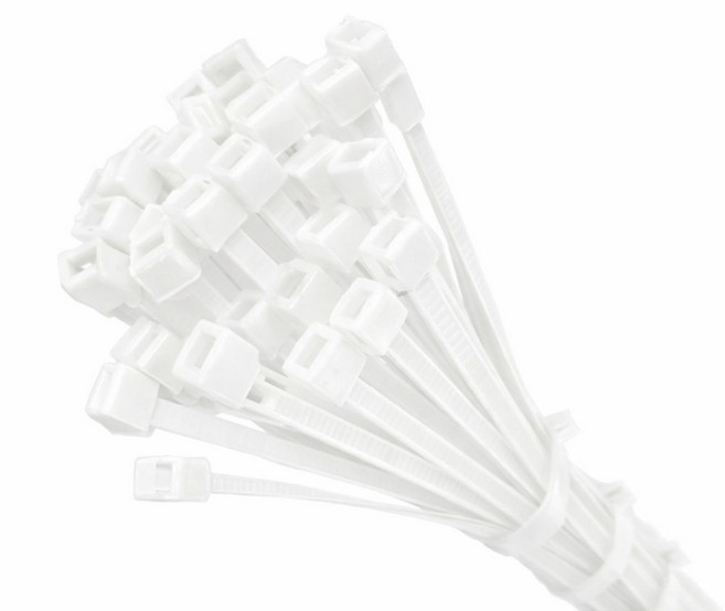 초강력 고강도 대 사이즈 케이블타이 50p, 화이트, 1세트