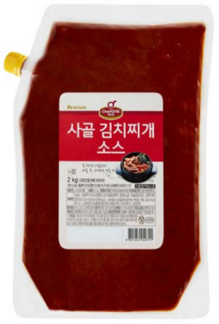 대상 쉐프원 사골김치찌개소스 2kg /[아이박스+아이스팩], 1