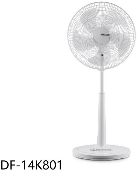 奇美 14吋日系簡約涼感定時立扇電風扇 DF-14K801