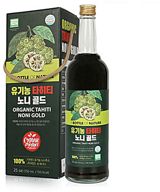 굿라이프 타하티 유기농 노니 주스 원액 750ml 효능 추천, 1개