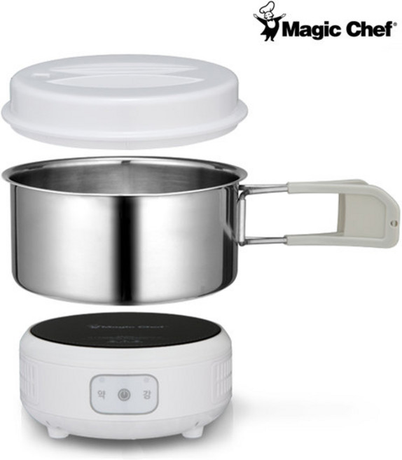 매직쉐프 휴대용 캠핑 미니 인덕션 쿠커 프리볼트 MER-IR600W