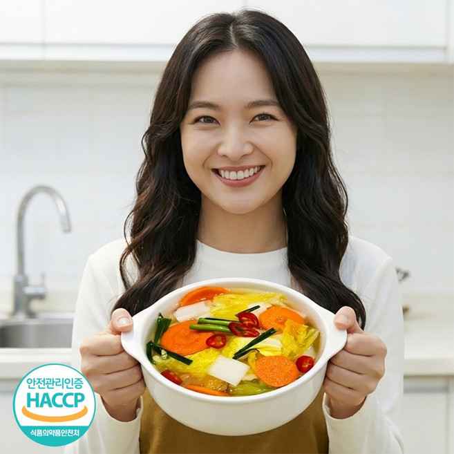 나박물김치 전라도식 물김치 HACCP(해썹) 인증, 1개, 5kg