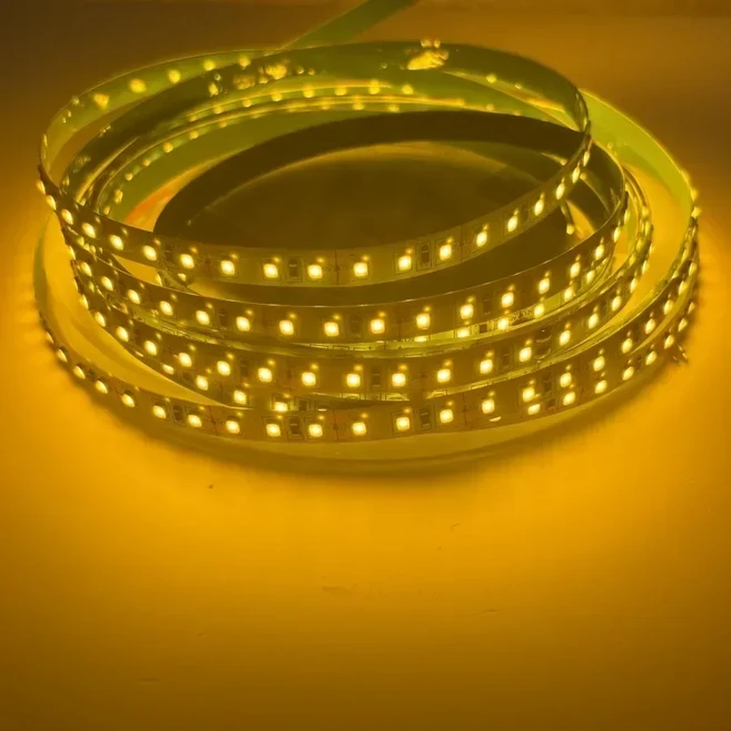 120LED/m DC12V 홈 램프 스트립 2835 장식 레드 아이스 블루 그린 옐로우 핑크 유연하고 Cuttable 소프트, 08 발광 Color3, 01 DC12V, 02 0.5m